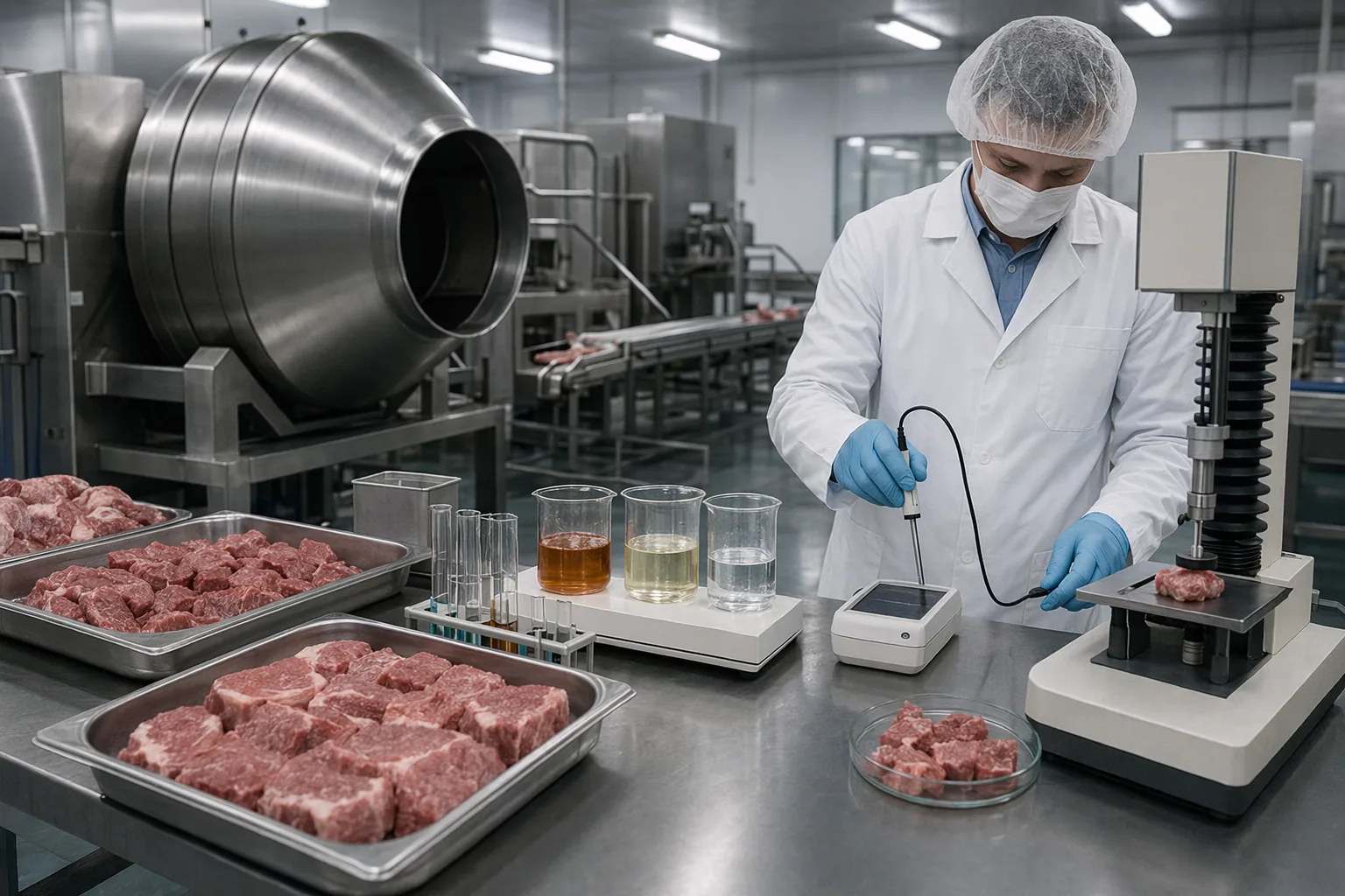 Meat Processing Enzymes for Meat Tenderization: Process Guide